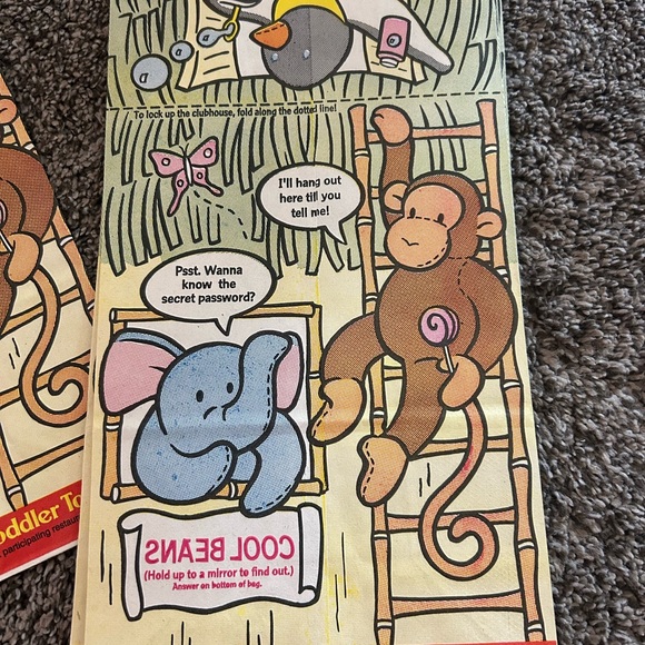 Vintage McDonald’s Beanie Baby Happy Meal Bags - Picture 2 of 5